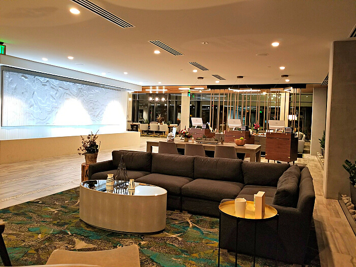 Nooks and crannies near reception desk of Embassy Suites by Hilton boulder.