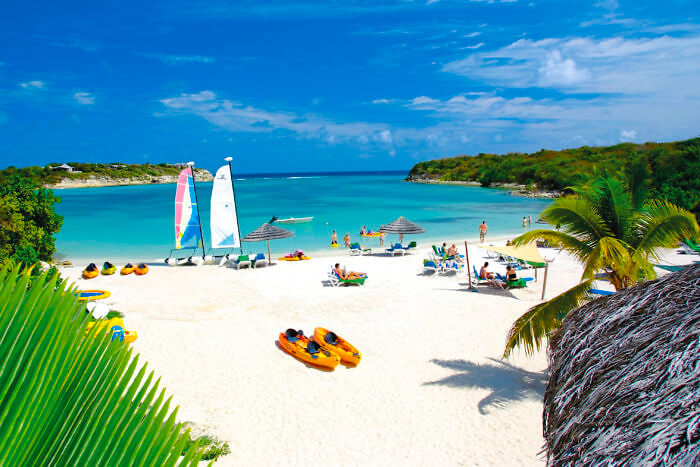 Caribbean, Antigua, Verandah Resort, Watersports Beach