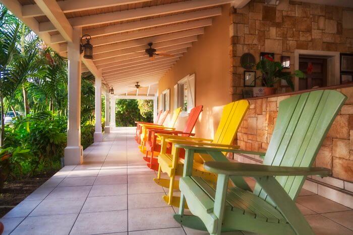 Verandah Muskoka chairs Verandah Resort and Spa Antigua