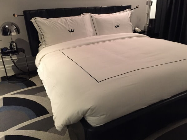 Guest room, BISHA Hotel, Toronto, Ontario Canada