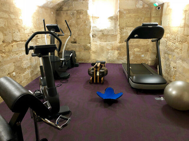 fitness center, hotel bayonne etche ona, best western premier, bordeaux, france