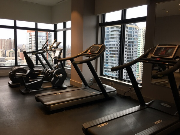 Fitness room, Andaz Ottawa ByWard Market, Canada