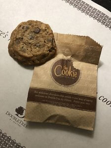 DoubleTree by Hilton Pleasanton at the Club chocolate chip cookie