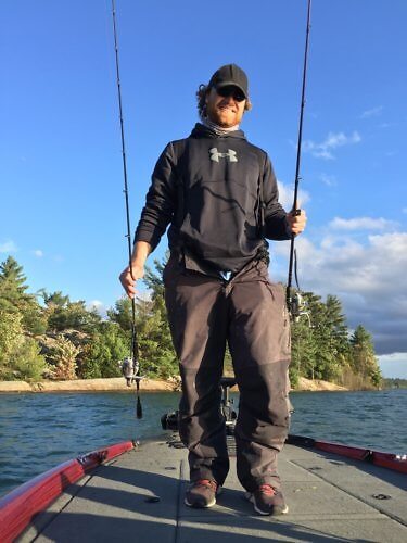 Fishing guide Adam Valee, Sault Ste. Marie, Ontario, Canada