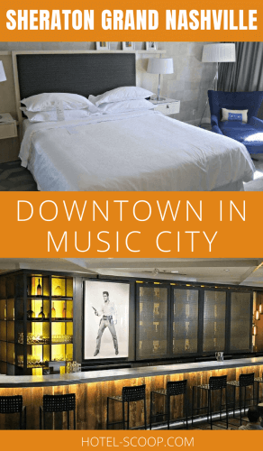 Downtown Nashville has a vibrant city core, and the Sheraton Grand Nashville allowed us to take advantage of being downtown, without the oftentimes worrisome concerns of staying in the inner city. 