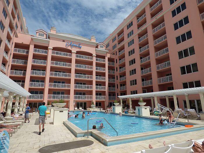 swimming pool at Hyatt Regency Clearwater Beach