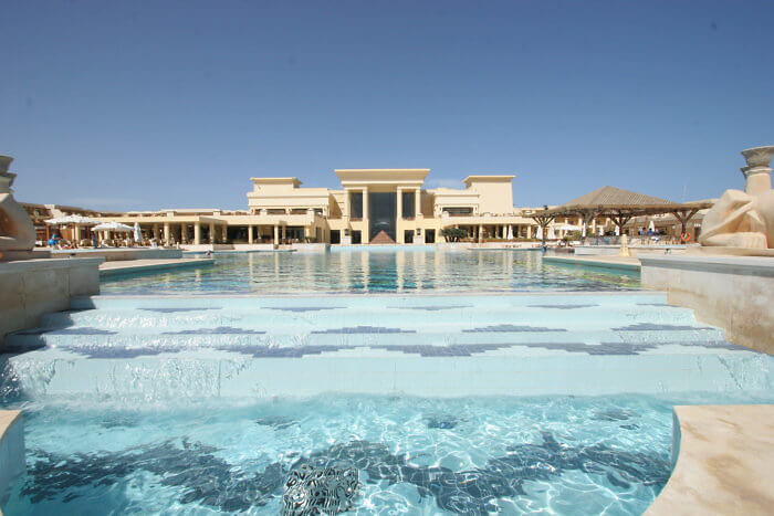 pool view of Sheraton Soma Bay, Egypt