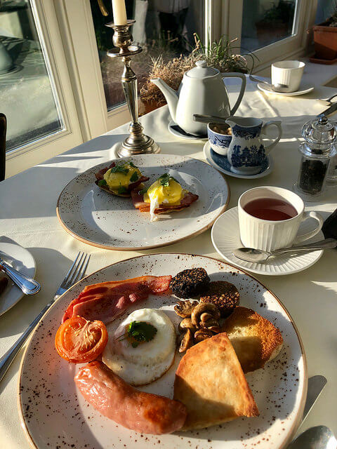 irish fry breakfast, irish breakfast, ardtara country house, irelands blue book, 