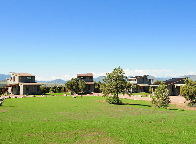 Soak in the mountain views at Royal Gorge Cabins, Canon City, Colorado