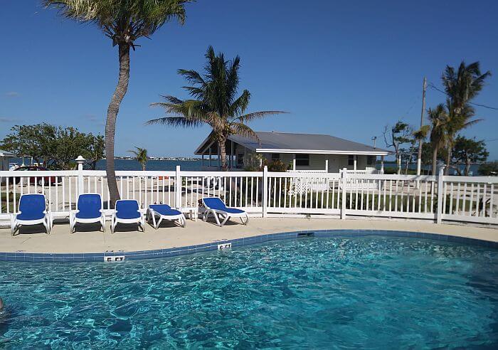 Florida Keys swimming pool at Parmer's Resort Hotel