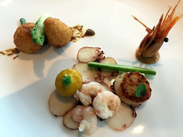 Seafood, Aura Restaurant, Inn at Laurel Point, Victoria, BC, Canada