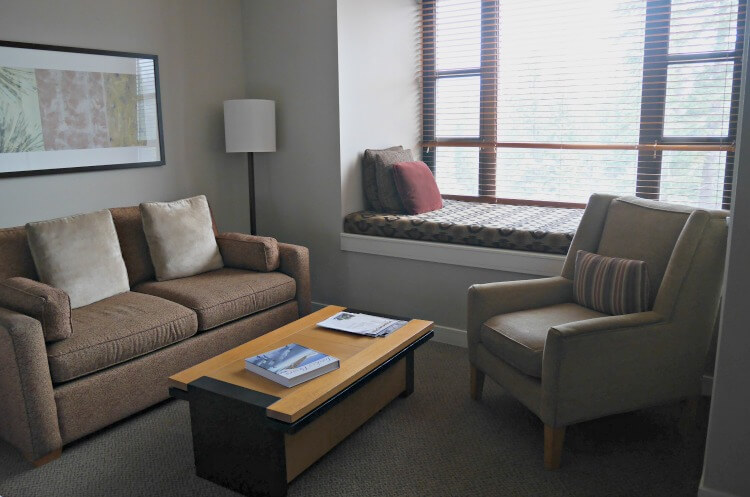 living area at westin mammoth