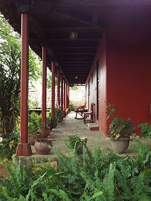 Na Bolom outdoor patio