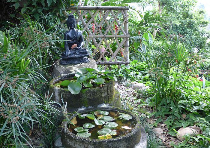 Buddha statue at Summit River Nepal