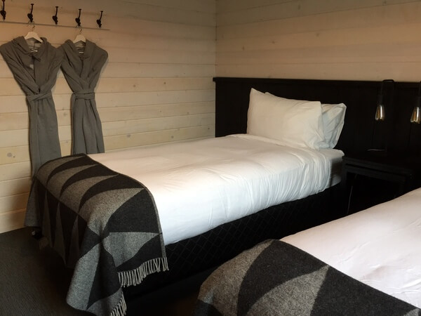 Guest room, Explorer's Society Hotel, Revelstoke BC Canada