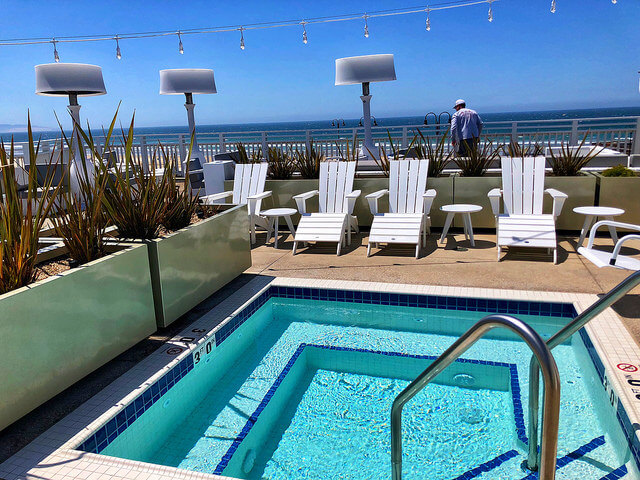 dipping pool, swimming pool, inn at the pier, pismo beach, california