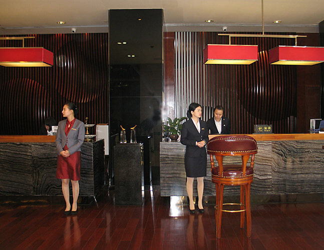 Hotel Regalia, Hangzhong, China (Photo by Susan McKee)