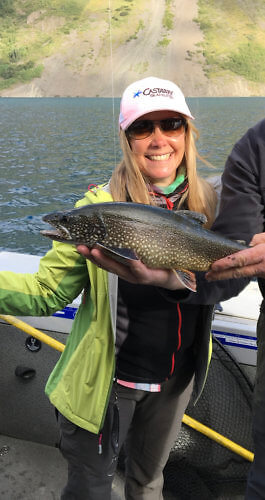 Lake trout, Kathleen Lake, Kluane National Park, Yukon Canada