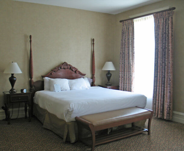 Guest Room, French Lick Resort, Indiana (Photo by Susan McKee)