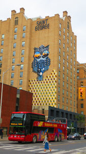 Owl Mural Kimpton Saint George