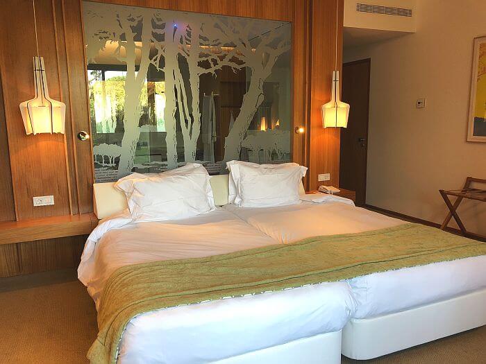 Deluxe room with king bed at Martinhal Cascais Family Hotel 