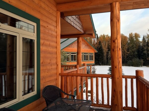 Inn exteriors, Prairie Creek Inn, Rocky Mountain House, Alberta Canada