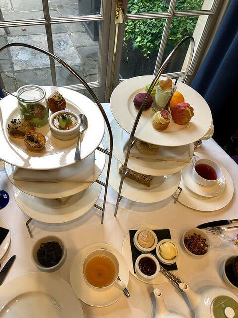 royal crescent afternoon tea,dower house restaurant, afternoon tea bath england, high tea, royal crescent hotel & spa