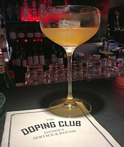 Doping Club cocktail 