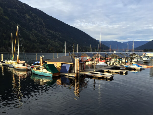 Lake near Adventure Hotel, Nelson BC Canada