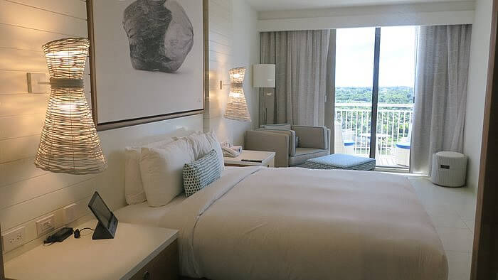 Grand Hyatt Baha Mar West Tower Suite Fountain View Balcony King 