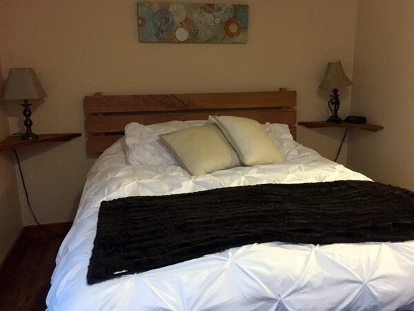 Guest room, Farm Table Inn, Cowichan Valley, BC Canada