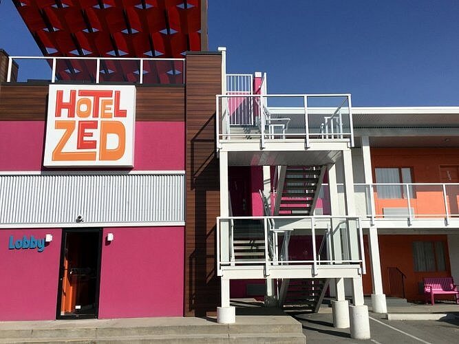 Exterior, Hotel Zed, Kelowna BC Canada