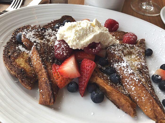 French Toast at InterContinental The Clement Monterey