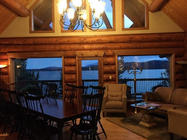 Living room, Inn on the Lake, Whitehorse, Yukon, Canada