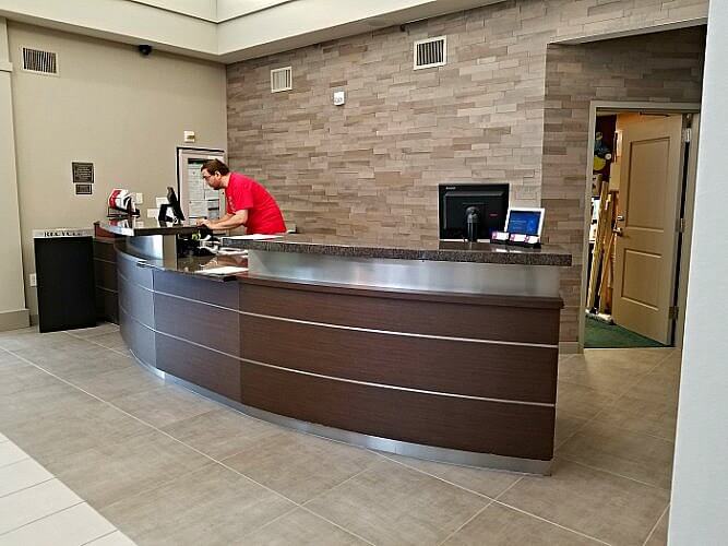 Lobby of the Residence Inn Lincoln South, Lincoln, Nebraksa