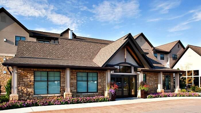 Residence Inn Lincoln South entrance Nebraska