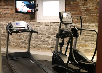 exercise room of The Barlow in Hudson, NY