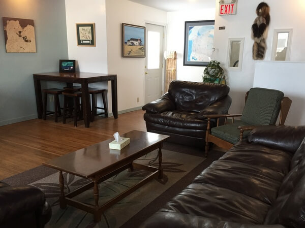 Lobby, Tundra Inn, Churchill, Manitoba Canada