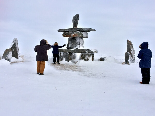 Inukshuk, Churchill, Manitoba Canada