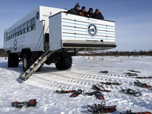 Tundra buggy, Churchill, Manitoba Canada