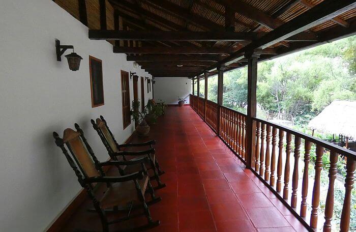 balcony at Achamaqui Peru