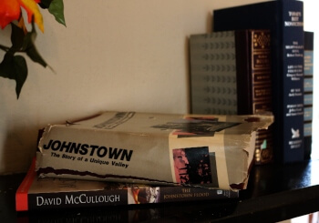 books to read at Heritage House Inn B&B in historic Johnstown of 1889 Flood