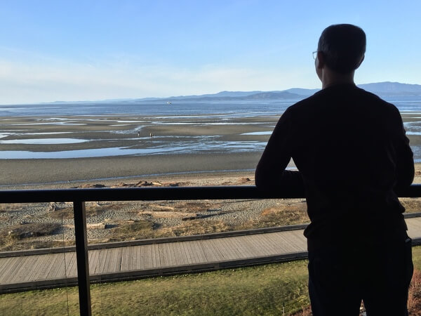 Beach views, The Beach Club, Parksville BC Canada