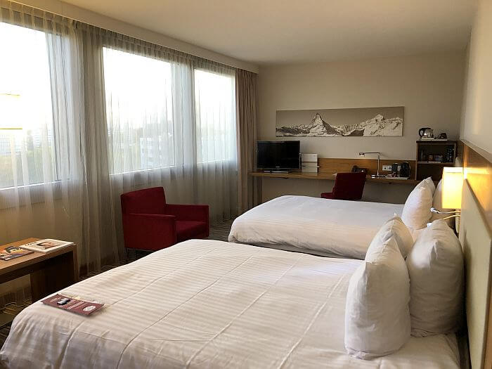 Deluxe Room, double beds, Movenpick Geneva