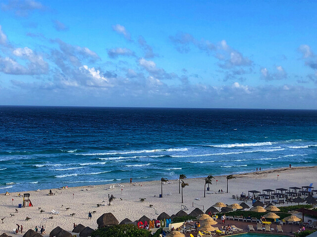 park royal cancun beach, caribbean sea, cancun mexico resort