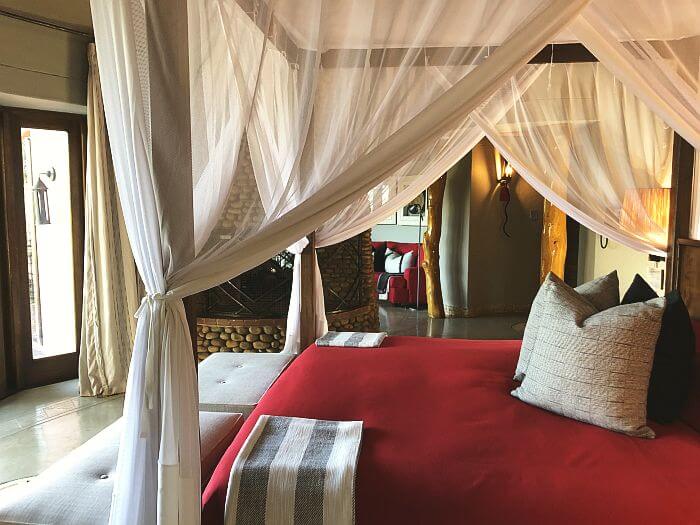 Bedroom Suite at Thanda Safari Lodge