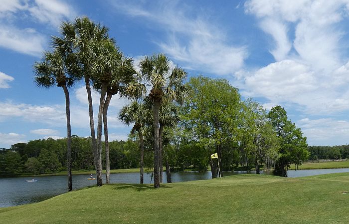 Hyatt Orlando Grand Cypress lagoon and golf