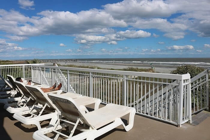 Seaside Inn, Isle of Palms, SC: Beach View