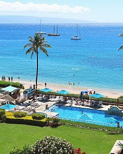 pool near beach at the Aston The Whaler Kaanapali Beach