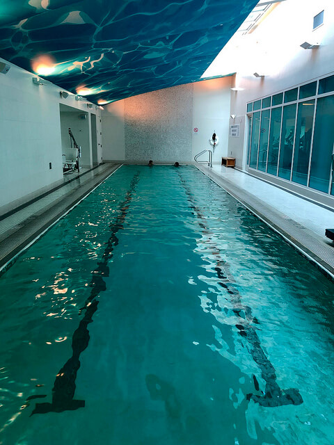 indoor pool, intercontinental san francisco hotel